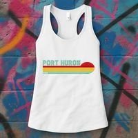 Port Huron Michigan Women's Tank Top thumb 3