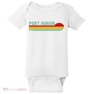 Port Huron Michigan Baby Bodysuit