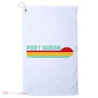 Port Huron Michigan Golf Towel thumb 0