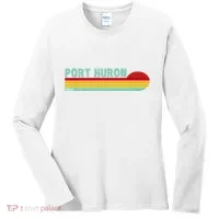 Port Huron Michigan Women's Long Sleeve Shirt thumb 0