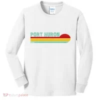 Port Huron Michigan Kids Long Sleeve Shirt thumb 0
