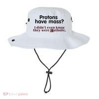 Protons Have Mass I Didnt Even Know They Were Catholic Bucket Hat thumb 0