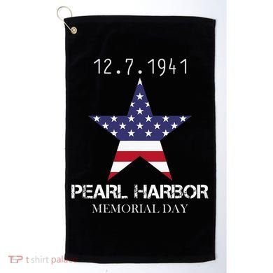 Pearl Harbor Memorial Day Golf Towel