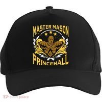 Prince Hall Master Mason PHA Masonic Father's Day Gift Five-Panel Snapback Cap thumb 0