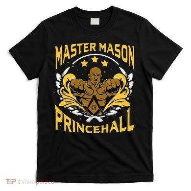 Prince Hall Master Mason PHA Masonic Father's Day Gift T-Shirt