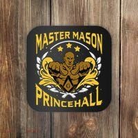 Prince Hall Master Mason PHA Masonic Father's Day Gift Coaster thumb 0