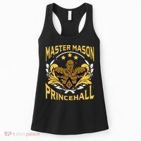 Prince Hall Master Mason PHA Masonic Father's Day Gift Women's Tank Top thumb 0