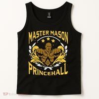 Prince Hall Master Mason PHA Masonic Father's Day Gift Tank Top thumb 2