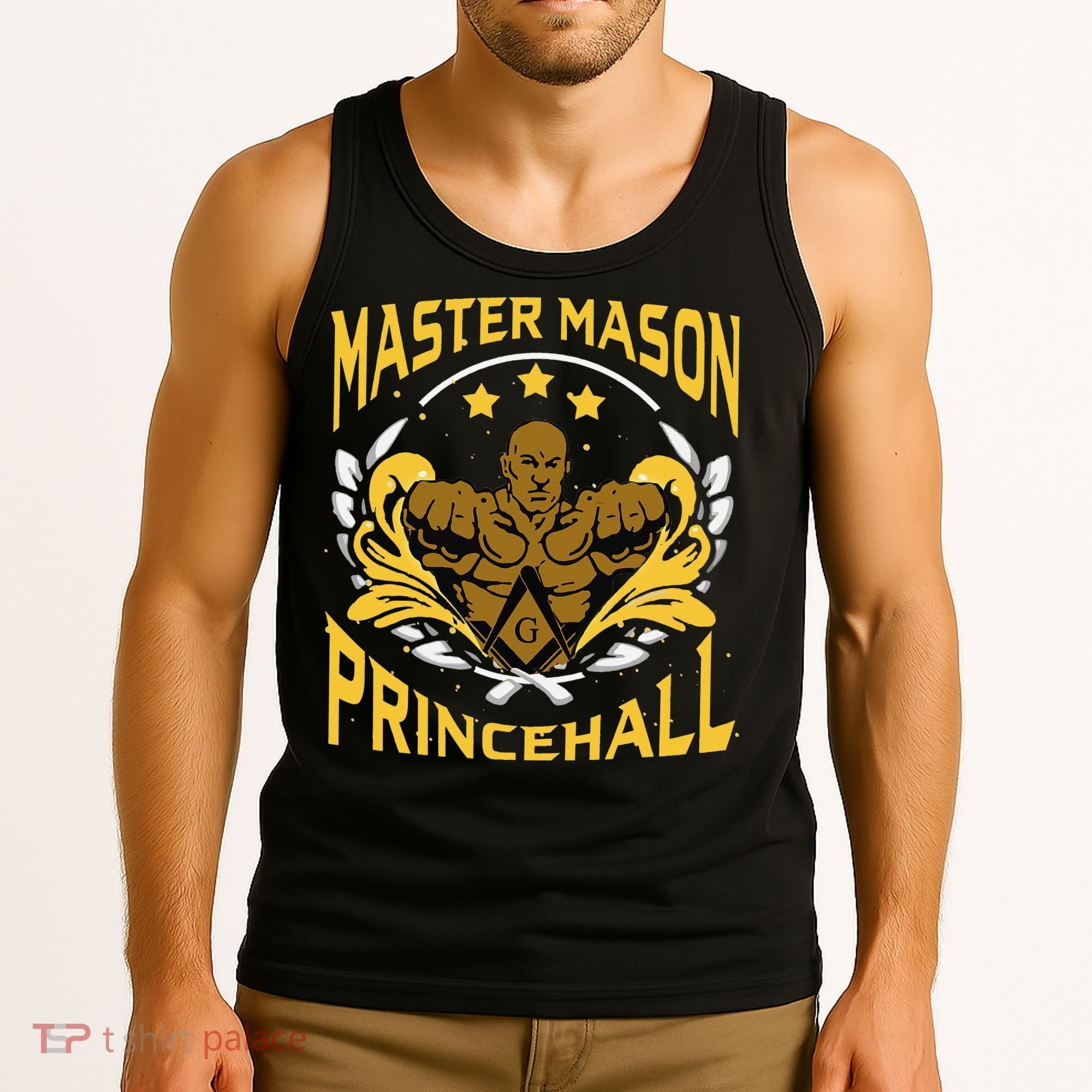 Prince Hall Master Mason PHA Masonic Father's Day Gift Tank Top