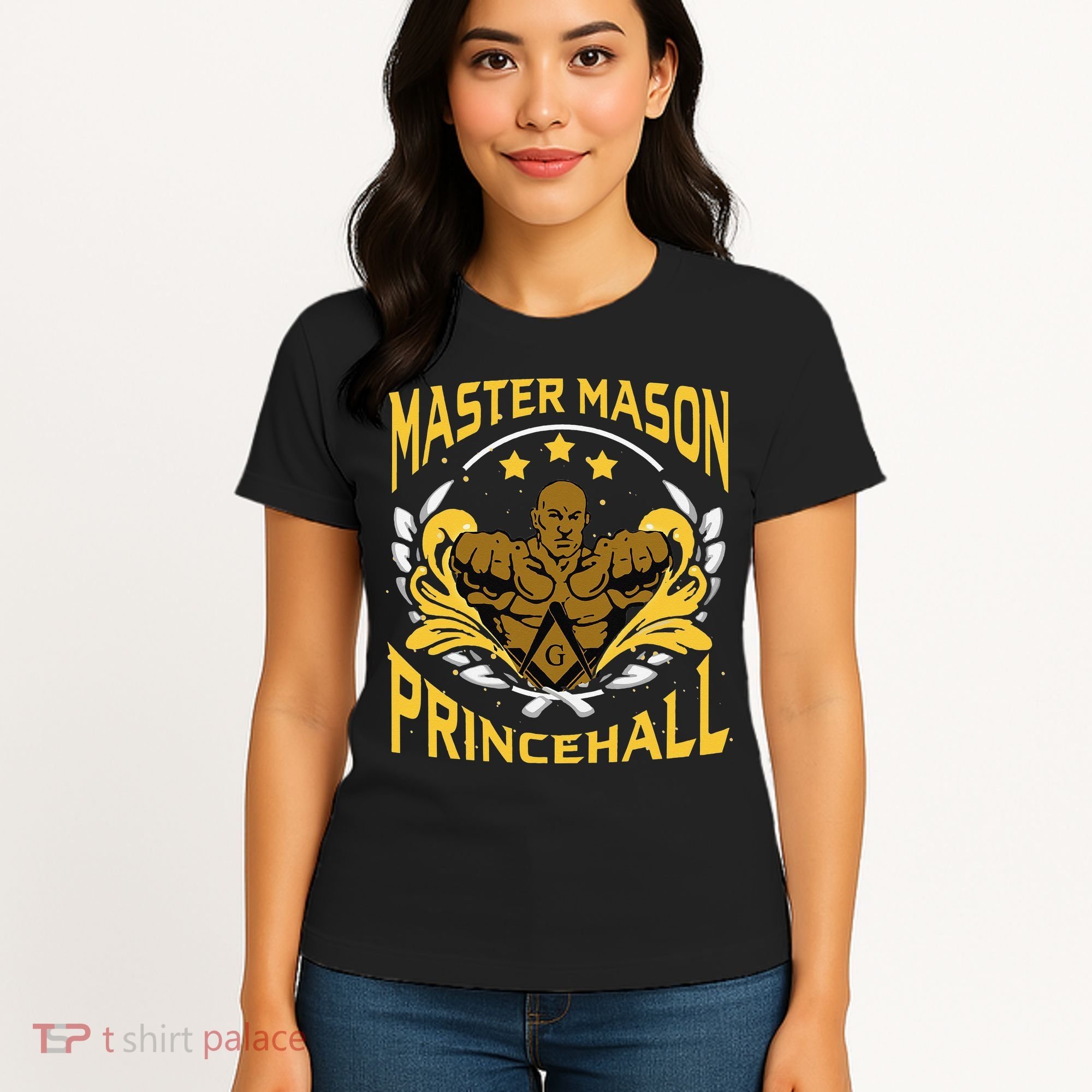 Prince Hall Master Mason PHA Masonic Father's Day Gift Women's T-Shirt