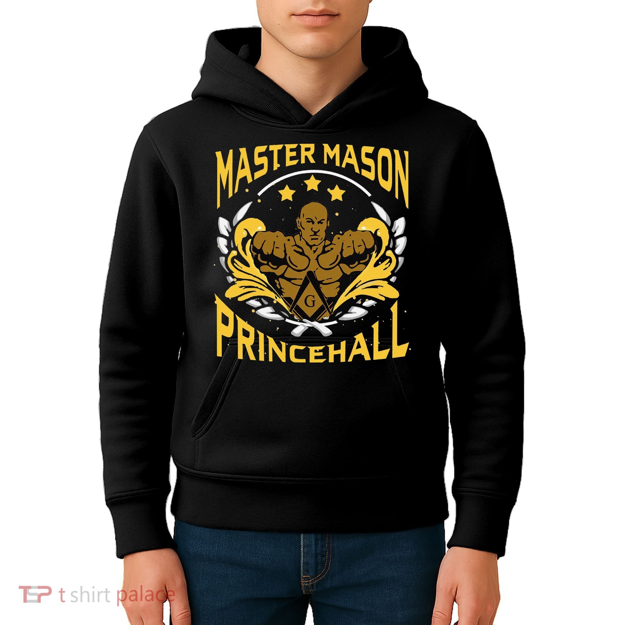 Prince Hall Master Mason PHA Masonic Father's Day Gift Kids Hoodie