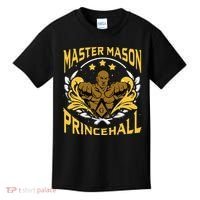Prince Hall Master Mason PHA Masonic Father's Day Gift Kids T-Shirt thumb 0