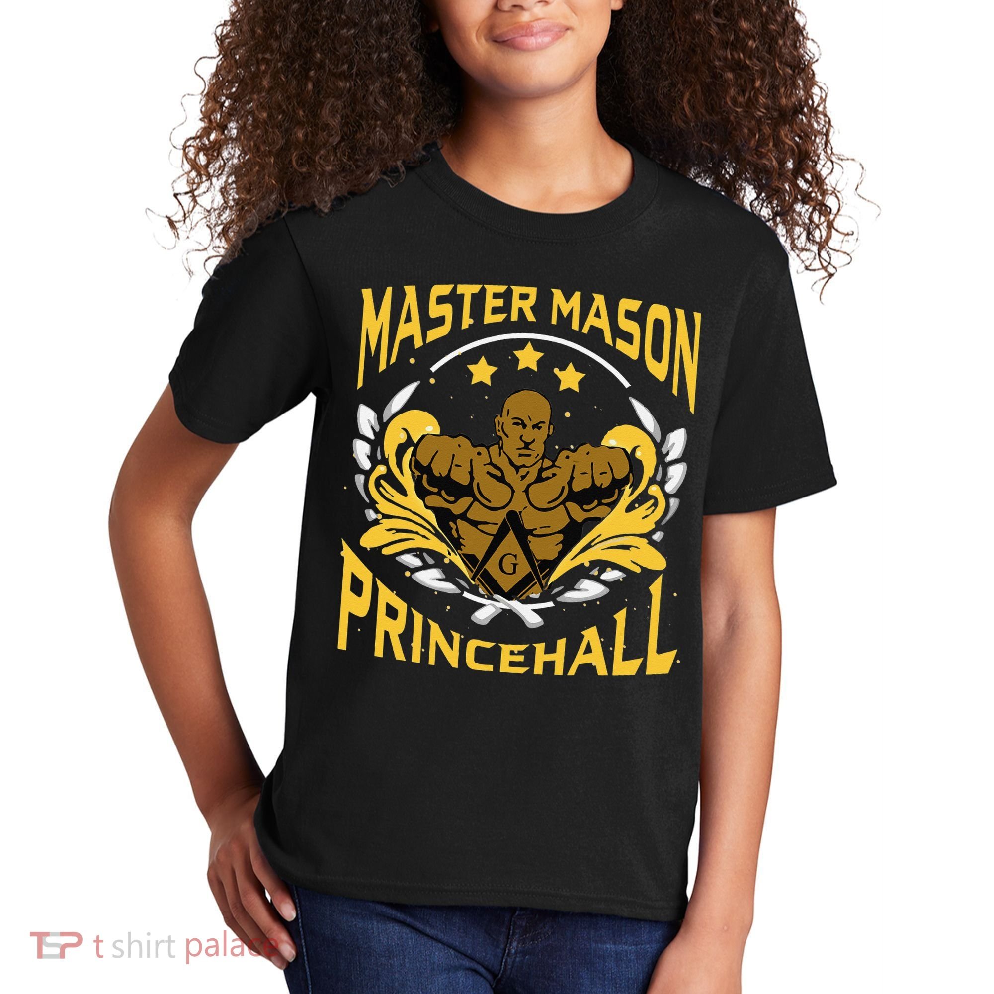 Prince Hall Master Mason PHA Masonic Father's Day Gift Kids T-Shirt