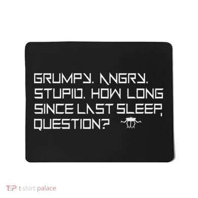 Project Hail Mary. Funny Space Quote Mousepad