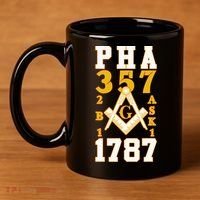 Prince Hall Mason PHA 357 2b1ask1 1787 Masonic Thanksgiving 11oz C Handle Ceramic Mug thumb 4