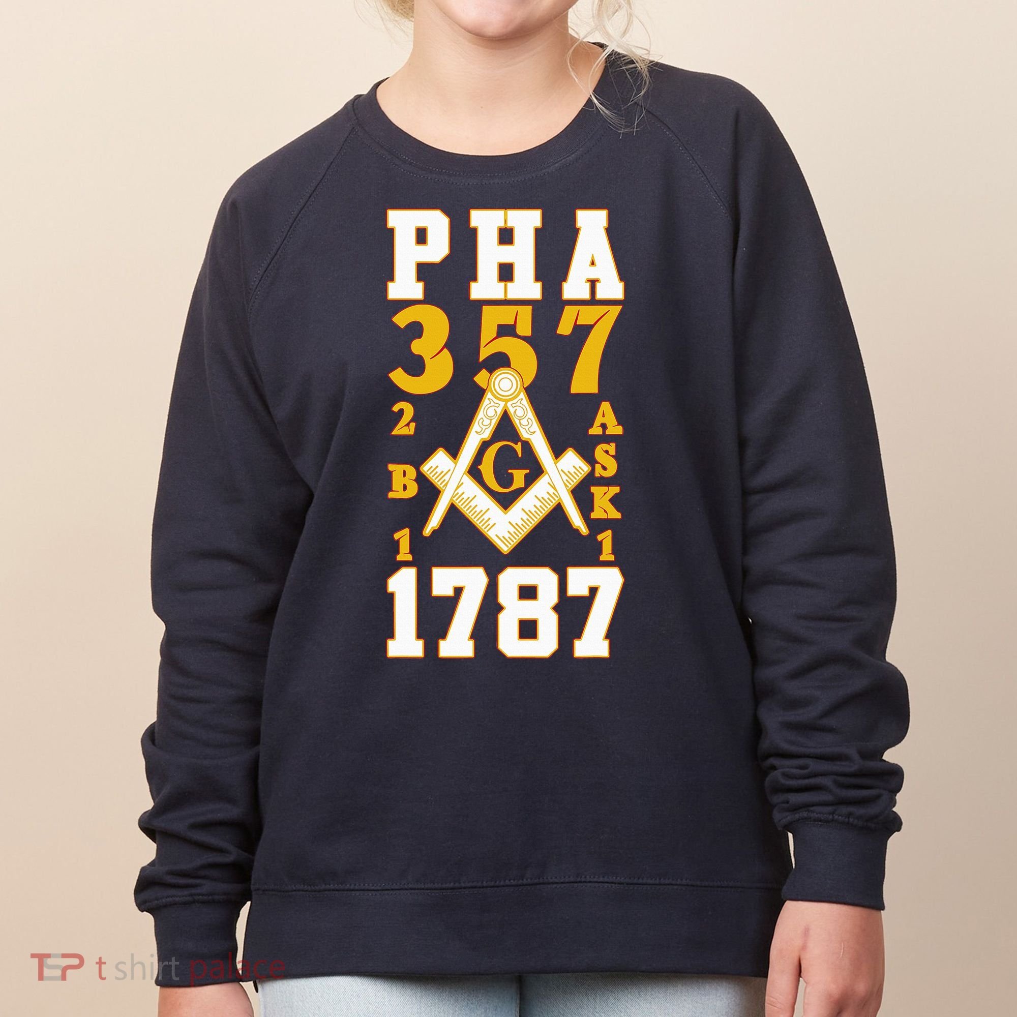 Prince Hall Mason PHA 357 2b1ask1 1787 Masonic Thanksgiving Women's Sweatshirt