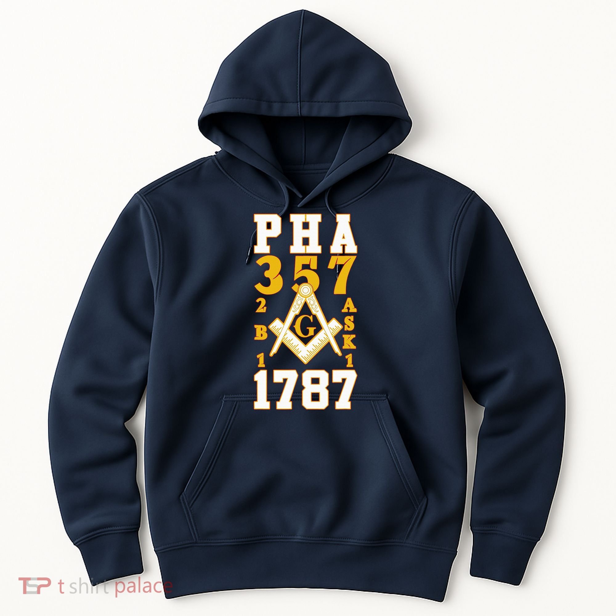 Prince Hall Mason PHA 357 2b1ask1 1787 Masonic Thanksgiving Hoodie