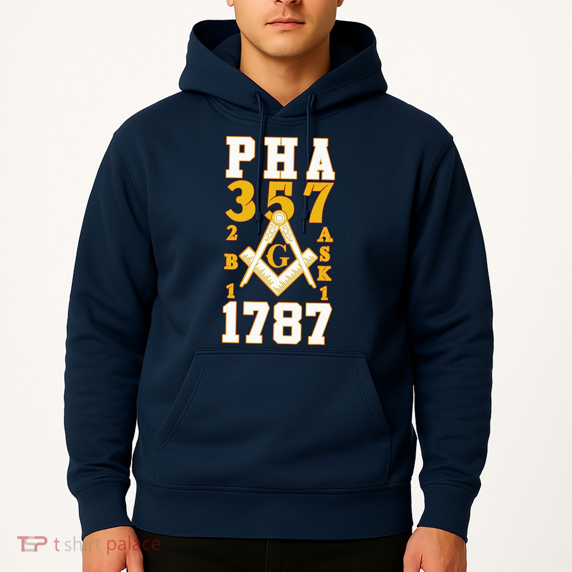 Prince Hall Mason PHA 357 2b1ask1 1787 Masonic Thanksgiving Hoodie