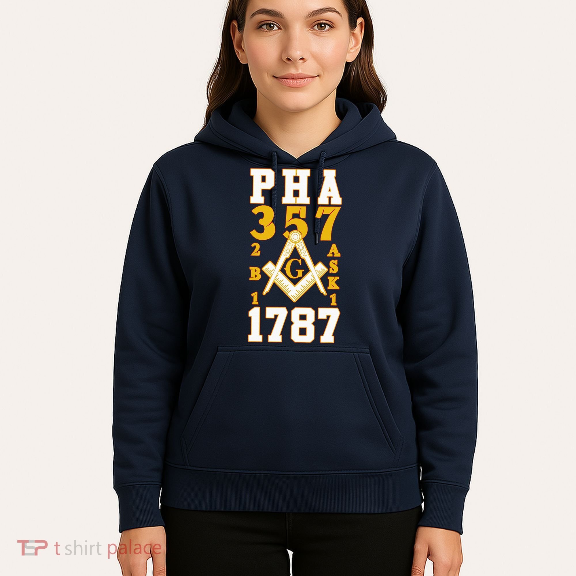 Prince Hall Mason PHA 357 2b1ask1 1787 Masonic Thanksgiving Hoodie