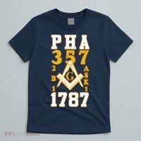 Prince Hall Mason PHA 357 2b1ask1 1787 Masonic Thanksgiving T-Shirt thumb 5