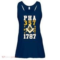 Prince Hall Mason PHA 357 2b1ask1 1787 Masonic Thanksgiving Ladies Essential Flowy Tank thumb 0