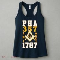 Prince Hall Mason PHA 357 2b1ask1 1787 Masonic Thanksgiving Women's Tank Top thumb 3