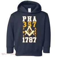 Prince Hall Mason PHA 357 2b1ask1 1787 Masonic Thanksgiving Toddler Hoodie thumb 0