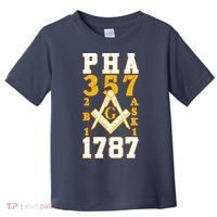 Prince Hall Mason PHA 357 2b1ask1 1787 Masonic Thanksgiving Toddler T-Shirt thumb 0