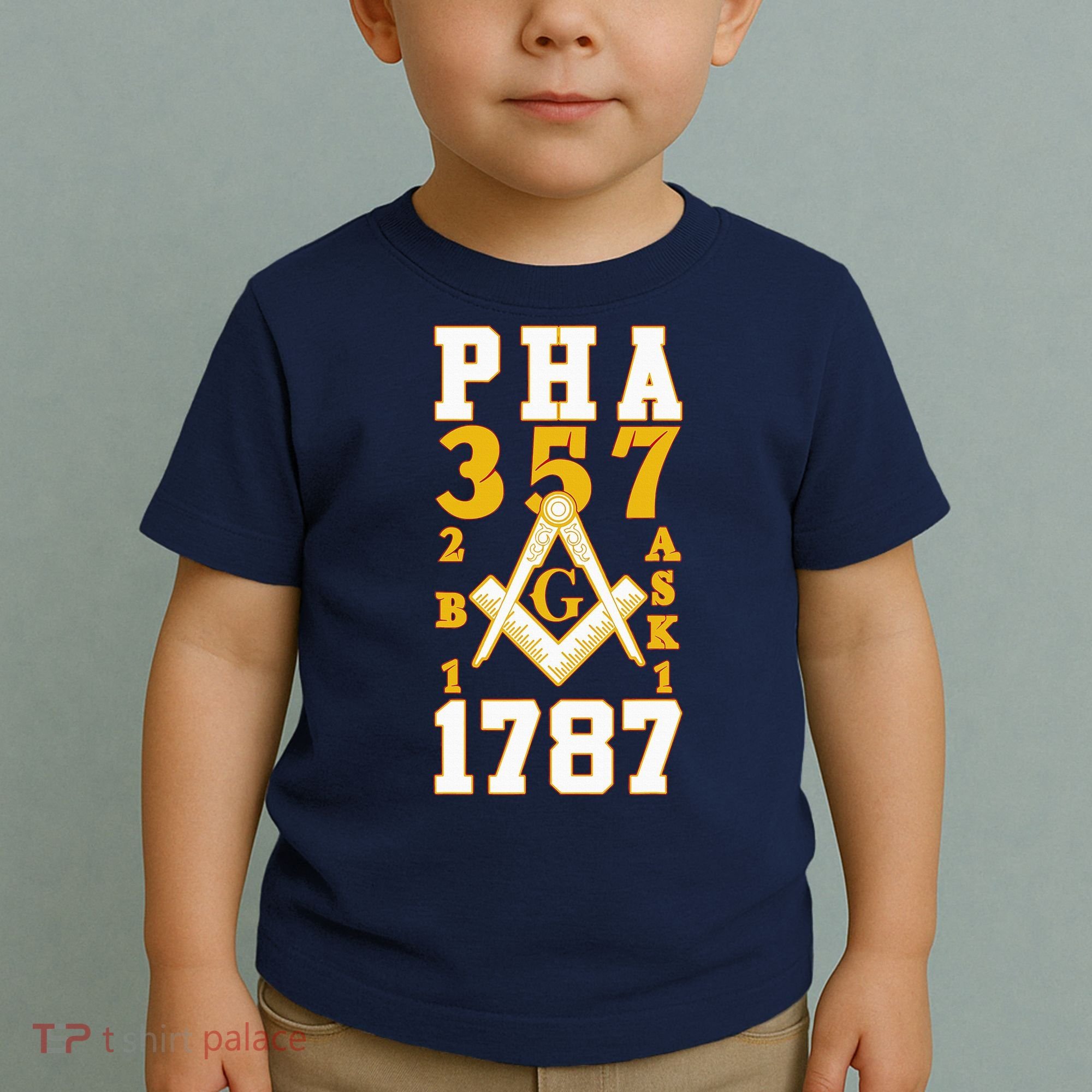 Prince Hall Mason PHA 357 2b1ask1 1787 Masonic Thanksgiving Toddler T-Shirt
