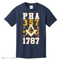 Prince Hall Mason PHA 357 2b1ask1 1787 Masonic Thanksgiving Kids T-Shirt thumb 0