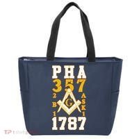 Prince Hall Mason PHA 357 2b1ask1 1787 Masonic Thanksgiving Tote Bag thumb 0