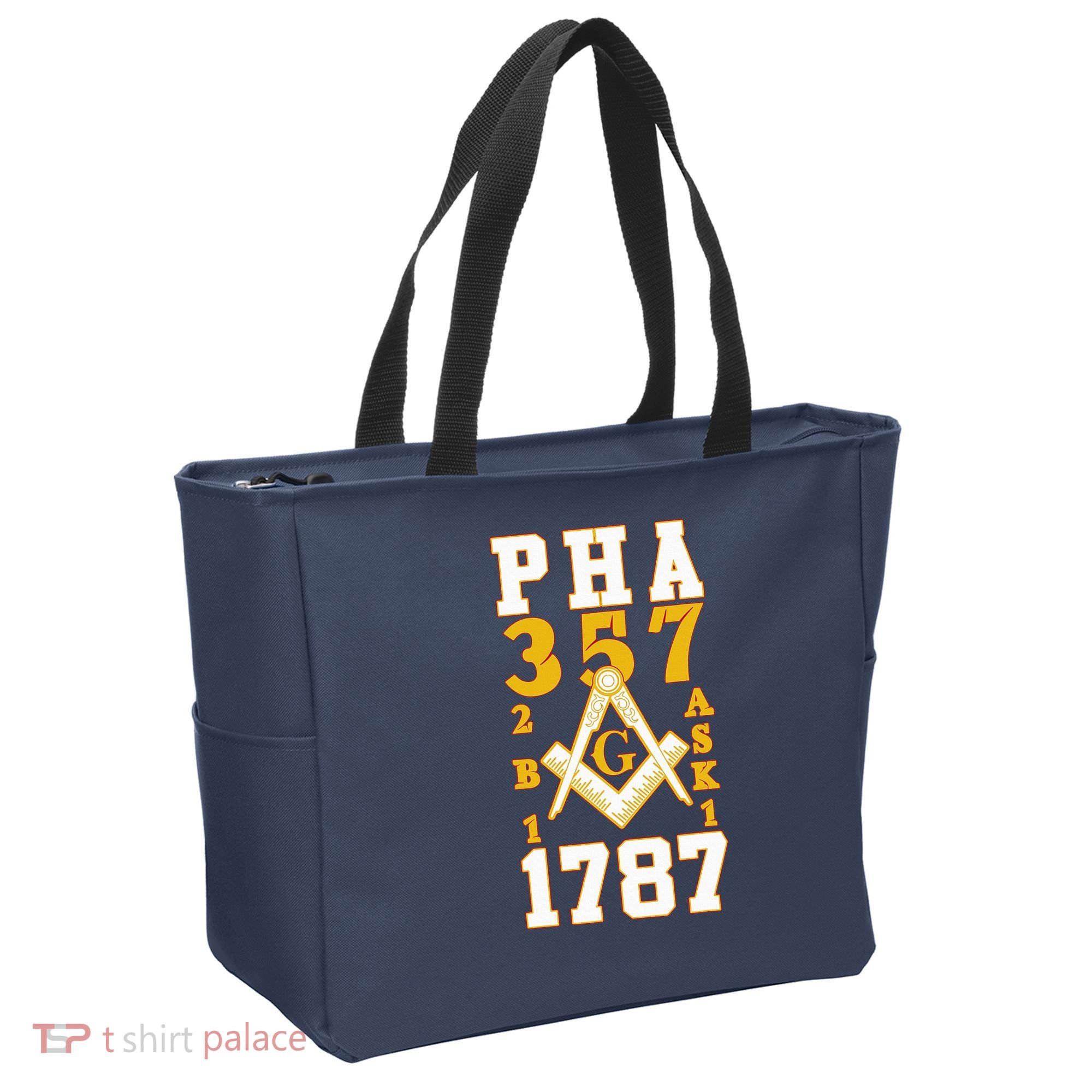 Prince Hall Mason PHA 357 2b1ask1 1787 Masonic Thanksgiving Tote Bag