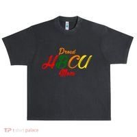 Proud Hbcu Mom Historically Black Colleges And Universities Gift Urban Oversized Heavyweight T-Shirt thumb 0