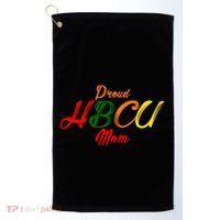 Proud Hbcu Mom Historically Black Colleges And Universities Gift Golf Towel thumb 0