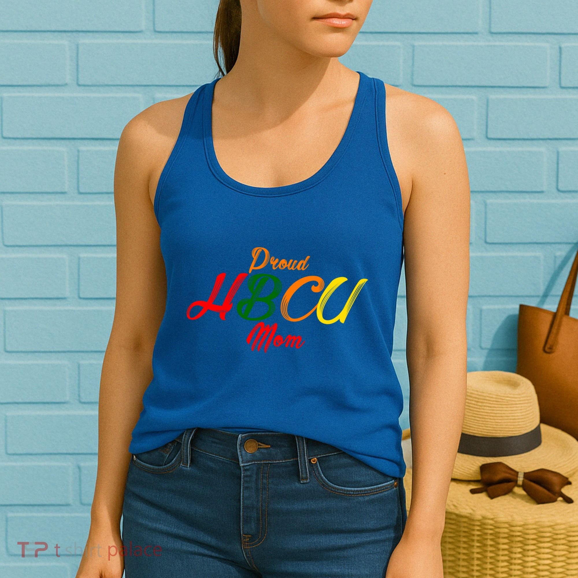 Proud Hbcu Mom Historically Black Colleges And Universities Gift Women's Tank Top
