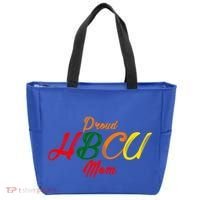 Proud Hbcu Mom Historically Black Colleges And Universities Gift Tote Bag thumb 0