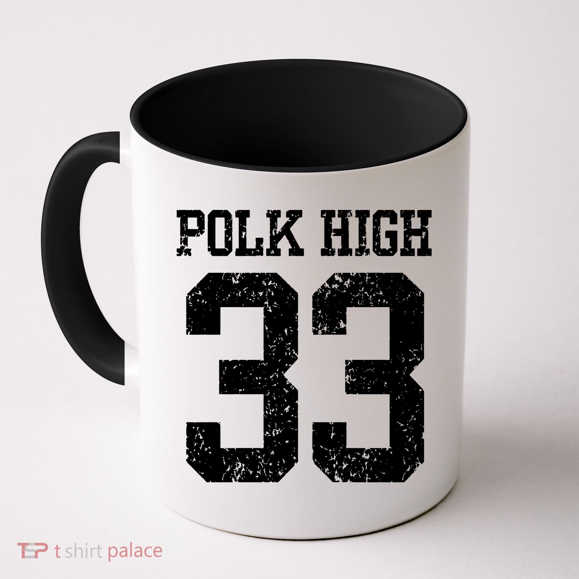 Polk High Number 33 Coffee Mug