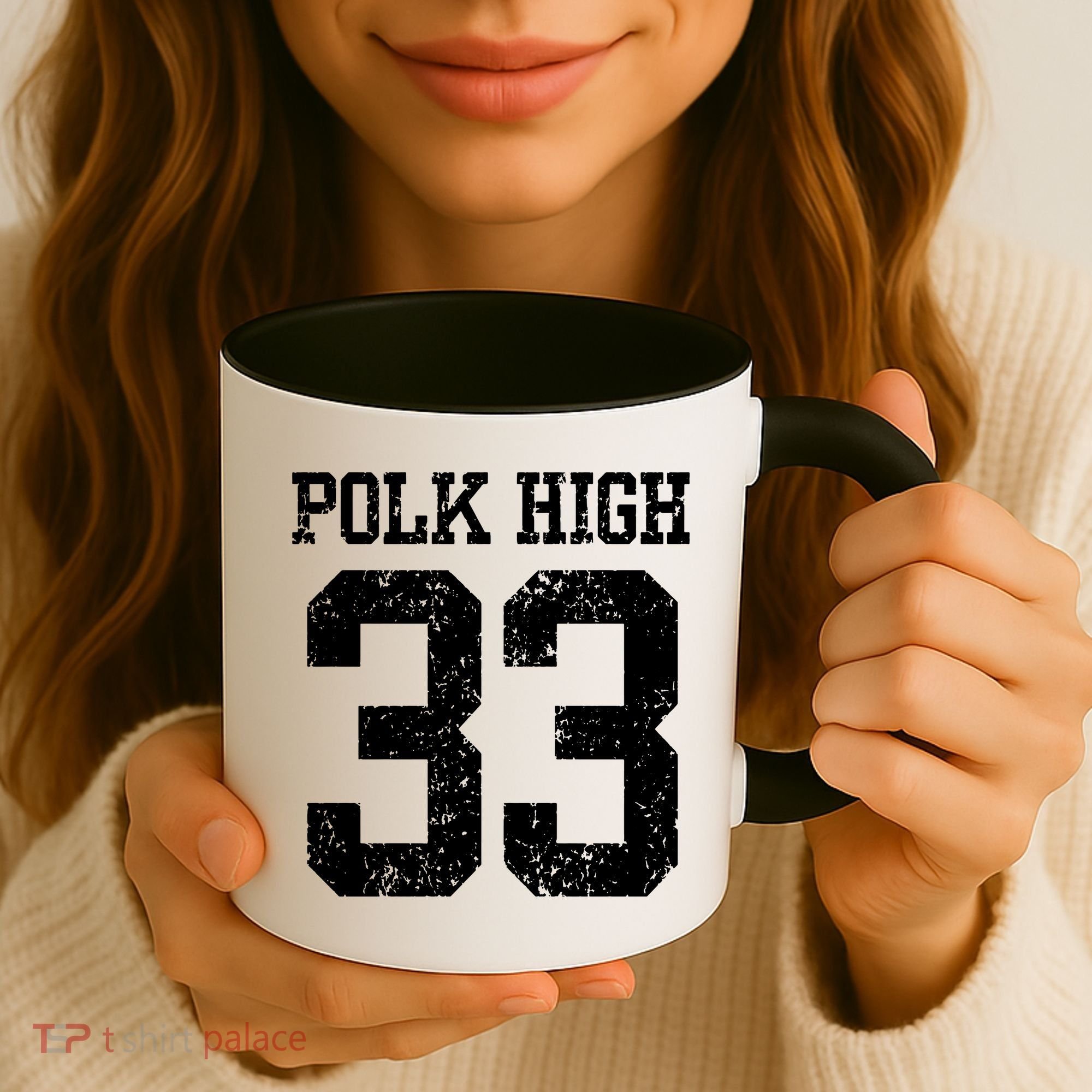 Polk High Number 33 Coffee Mug