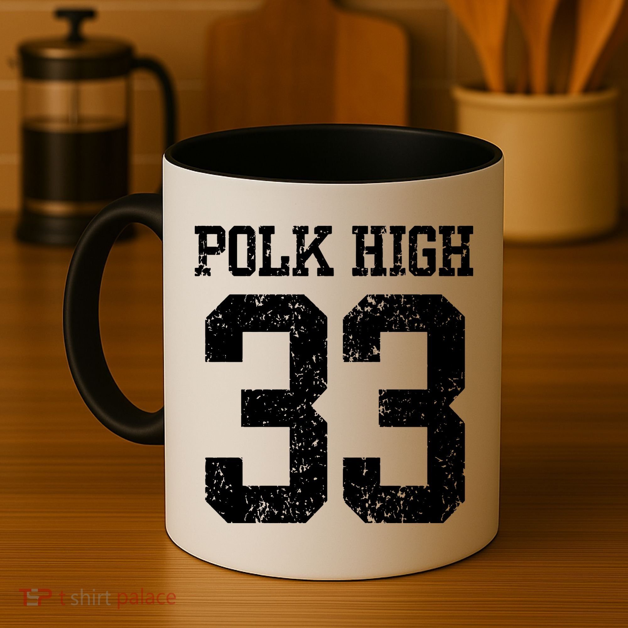Polk High Number 33 Coffee Mug