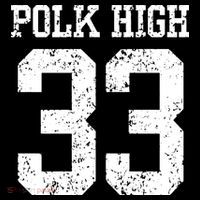 Polk High Number 33 Ornament thumb 1