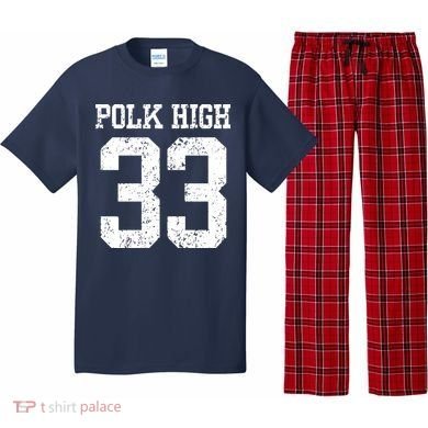 Polk High Number 33 Pajama Set