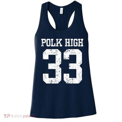 Polk High Number 33 Women's Tank Top