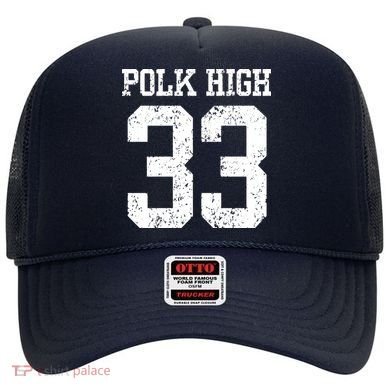 Polk High Number 33 Hat