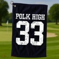 Polk High Number 33 Golf Towel thumb 1