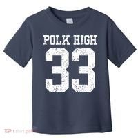 Polk High Number 33 Toddler T-Shirt thumb 0