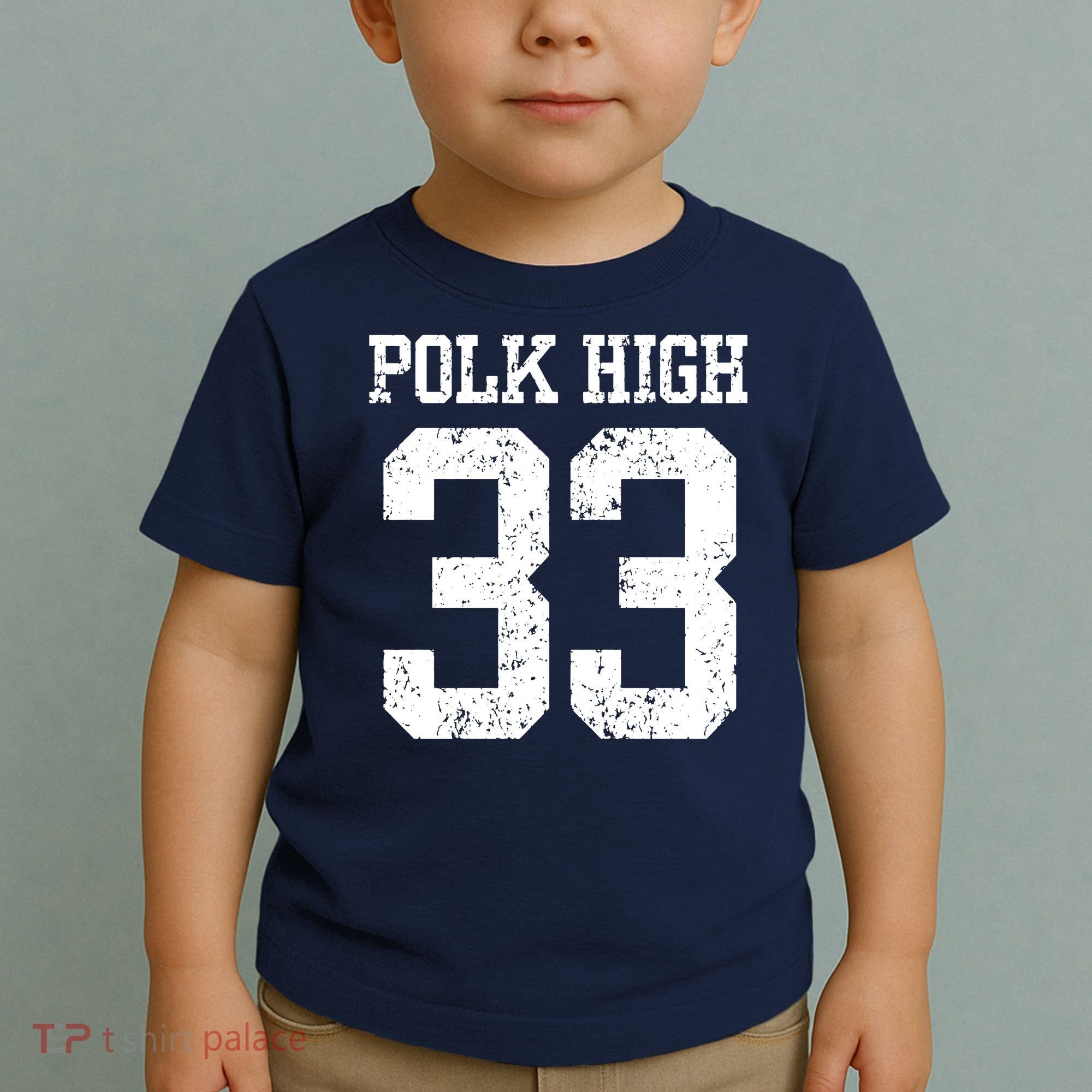 Polk High Number 33 Toddler T-Shirt