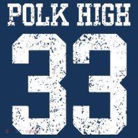 Polk High Number 33 Women's Long Sleeve Shirt thumb 2