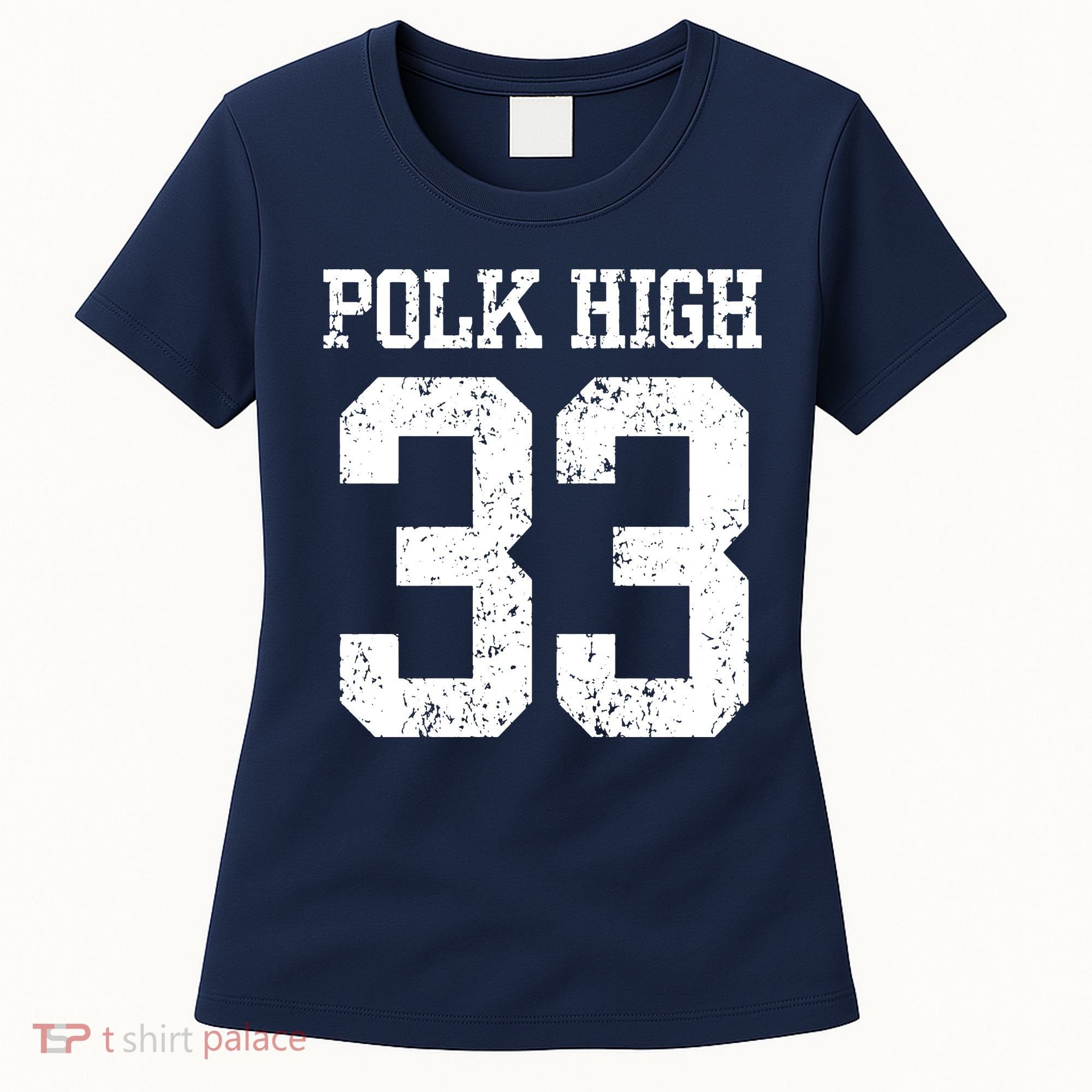 Polk High Number 33 Women's T-Shirt