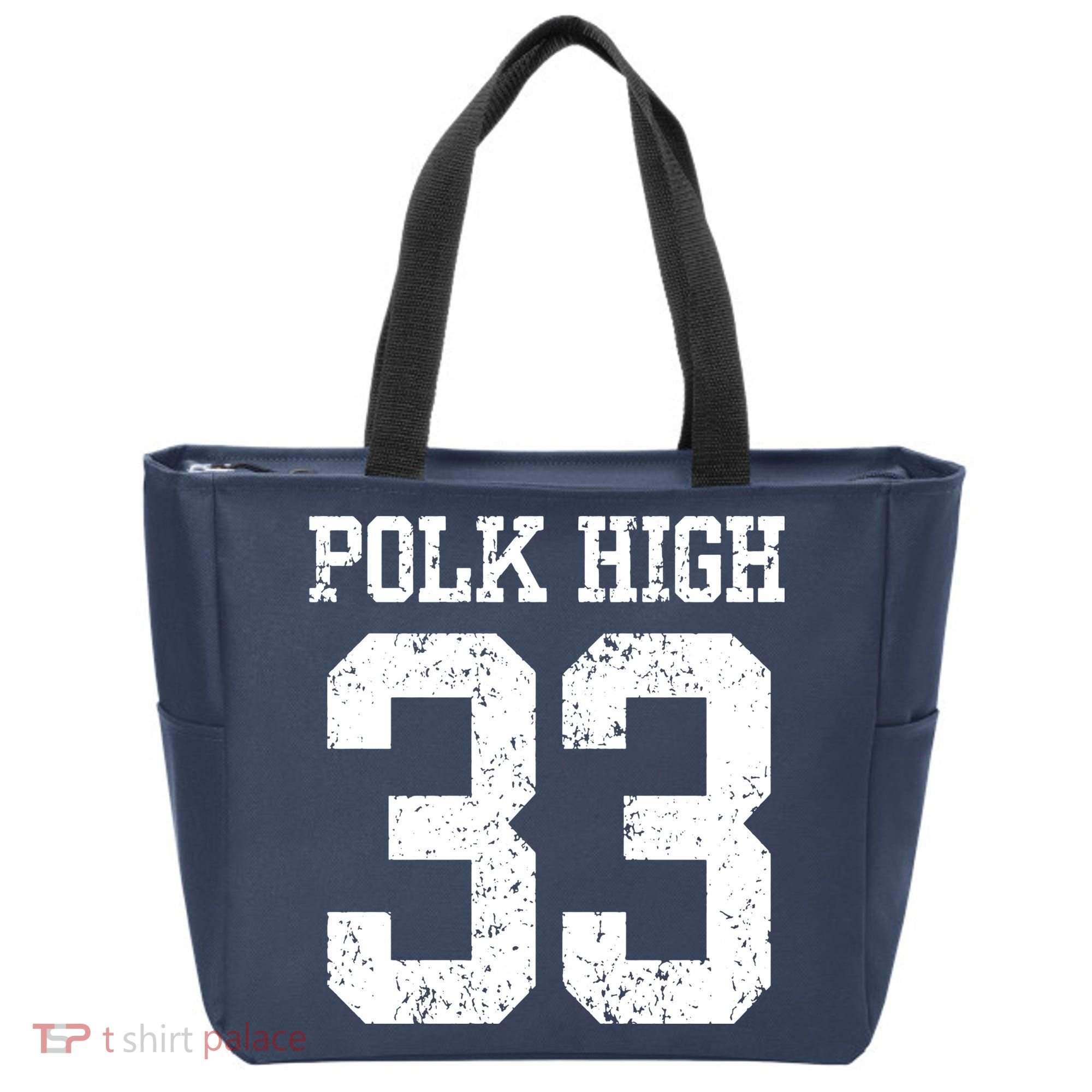 Polk High Number 33 Tote Bag