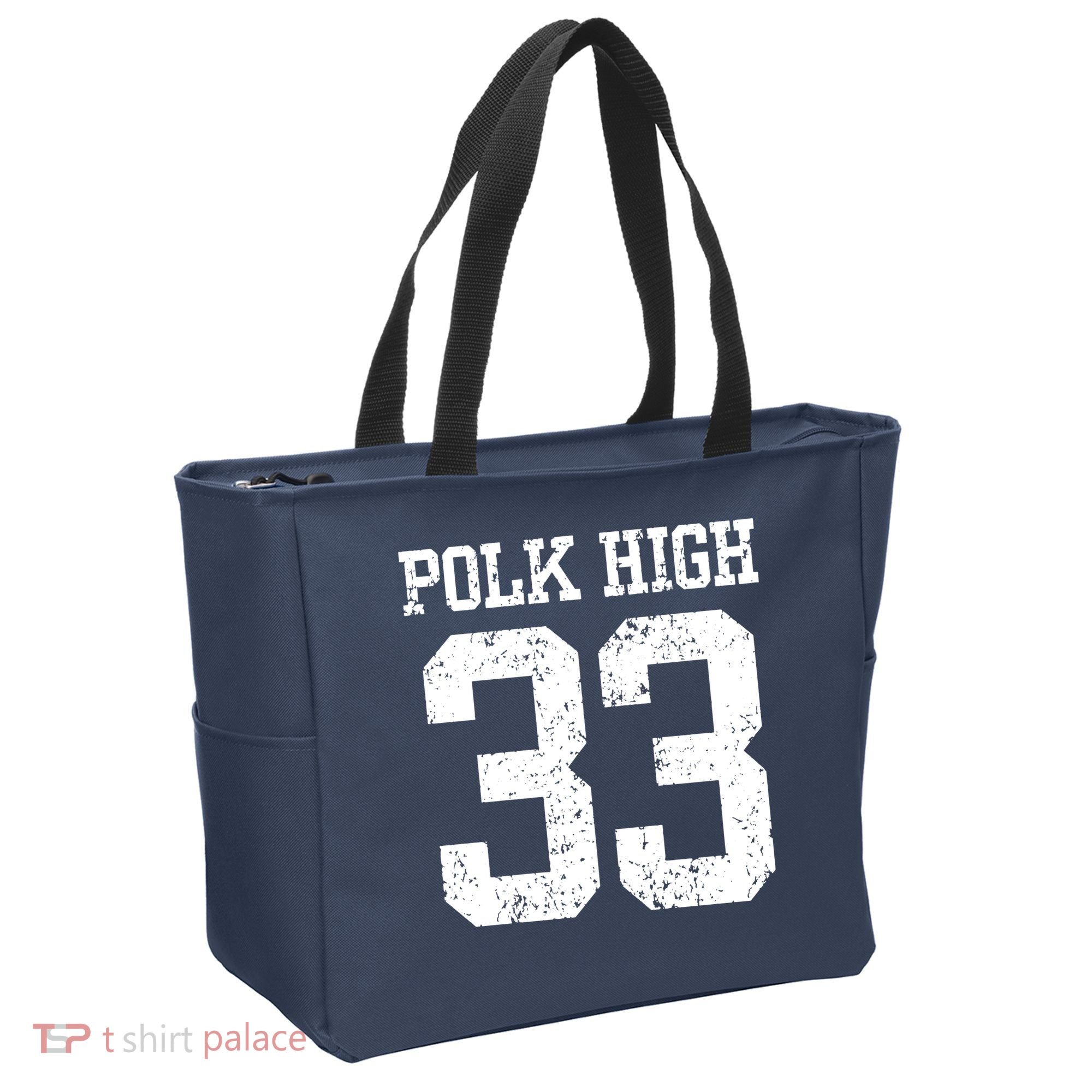 Polk High Number 33 Tote Bag